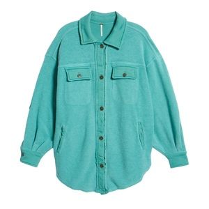 Free People Ruby Fleece Shirt Jacket